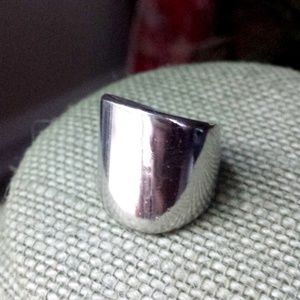 Elegant uni fashion sterling silver ring 925